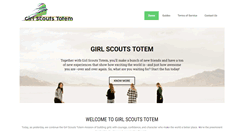 Desktop Screenshot of girlscoutstotem.org